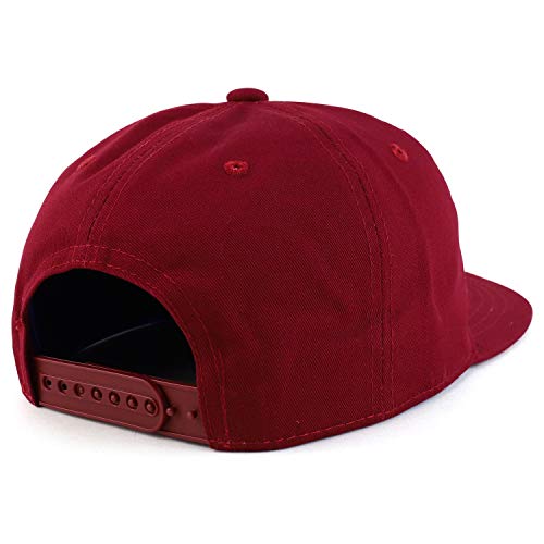 Trendy Apparel Shop Pi Day Symbol Embroidered Low Profile Cotton Snapback Cap