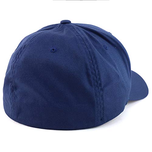 Trendy Apparel Shop Dachshund Dog Embroidered Stretch Fitted Baseball Cap