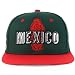 Trendy Apparel Shop Mexico Guadalupe Embroidered Flat Bill Snapback Cap