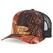 Trendy Apparel Shop 5 Panel Structured Crown Curved Bill Trucker Cap