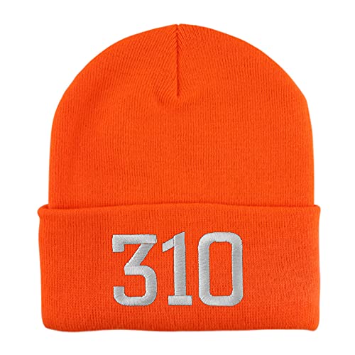 Trendy Apparel Shop Inglewood 310 Old English Embroidered Long Cuff Beanie