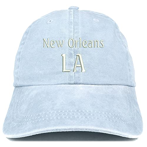 Trendy Apparel Shop New Orleans LA Embroidered Pigment Dyed Washed Baseball Cap