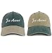 Trendy Apparel Shop Just Married Embroidered Pigment Dyed Cotton Couple 2 Pc Cap Set