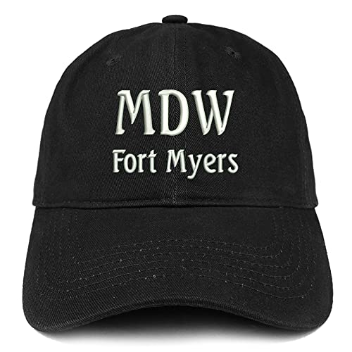 Trendy Apparel Shop MDW Fort Myers Low Profile Soft Cotton Baseball Cap