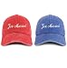Trendy Apparel Shop Just Married Embroidered Pigment Dyed Cotton Couple 2 Pc Cap Set