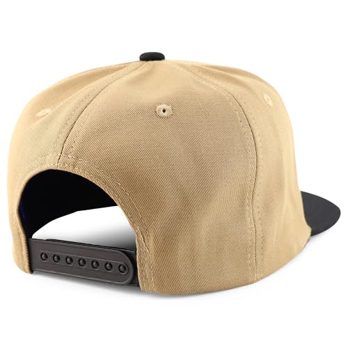 Trendy Apparel Shop Mexico Eagle Embroidered Flatbill Snapback Cap