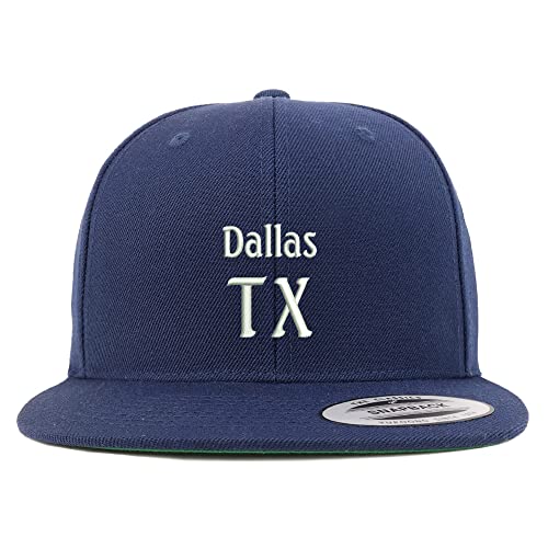 Trendy Apparel Shop Dallas TX Embroidered Flatbill Snapback