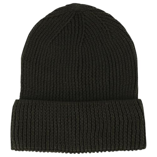 Trendy Apparel Shop Stretchy Cotton Knitted Cuff Beanie Hat