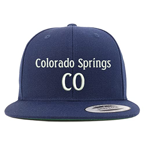 Trendy Apparel Shop Colorado Springs CO Embroidered Flatbill Snapback