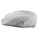 Trendy Apparel Shop Plaid Checker Patterend Newsboy Ivy Flat Cap