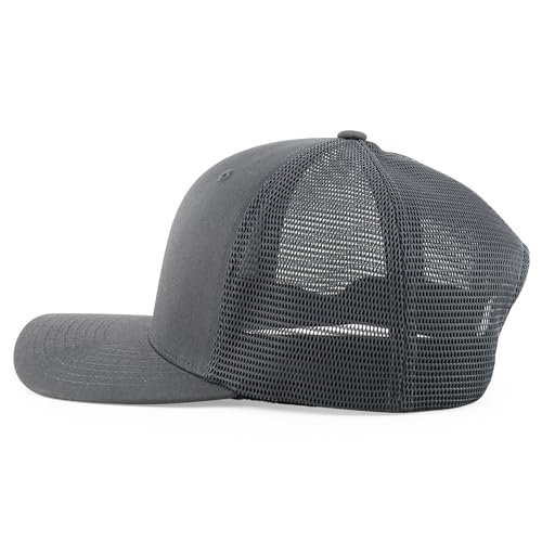 Trendy Apparel Shop Structured 6 Panel Stretchy Mesh Snapback Cap