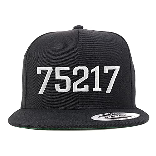 Trendy Apparel Shop 75217 Dallas TX Old English Embroidered Flatbill Snapback