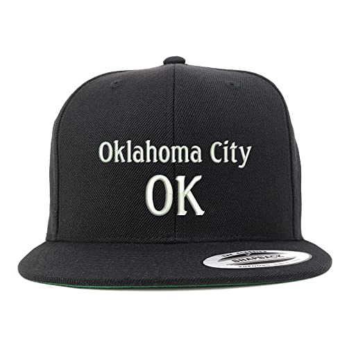 Trendy Apparel Shop Oklahoma City OK Embroidered Flatbill Snapback
