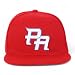 Trendy Apparel Shop Puerto Rico Embroidered Round Flat Bill Snapback Cap