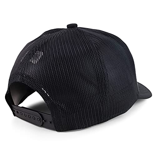 Trendy Apparel Shop 100% Polyester Photo Real Snapback Trucker Mesh Back Cap