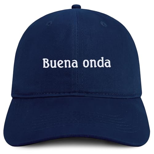 Trendy Apparel Shop Buena onda Embroidered Cotton Low Profile Dad Hat