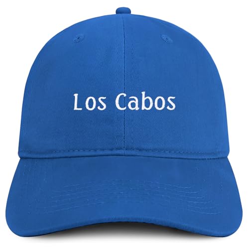 Trendy Apparel Shop Los Cabos Embroidered Cotton Unstructured Low Profile Dad Hat