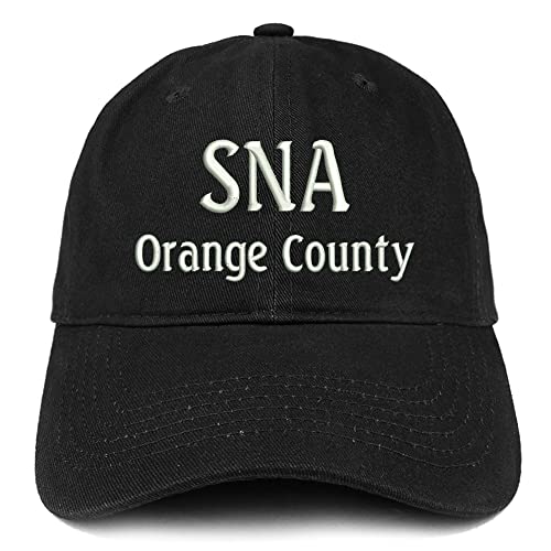 Trendy Apparel Shop SNA Orange County Low Profile Soft Cotton Baseball Cap