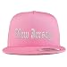 Trendy Apparel Shop New Jersey State Old English 5 Panel Flatbill Trucker Cap