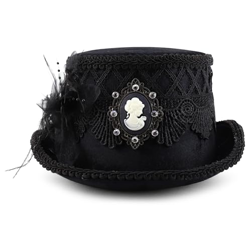 Trendy Apparel Shop Steampunk Halloween Retro Costume Decorative Hat