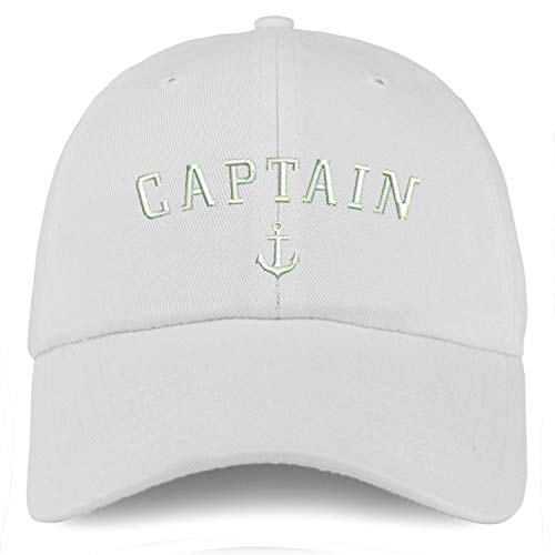 Trendy Apparel Shop Youth Captain Anchor Unstructured Cotton Baseball Cap
