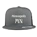 Trendy Apparel Shop Minneapolis MN Embroidered 5 Panel Flatbill Trucker Cap