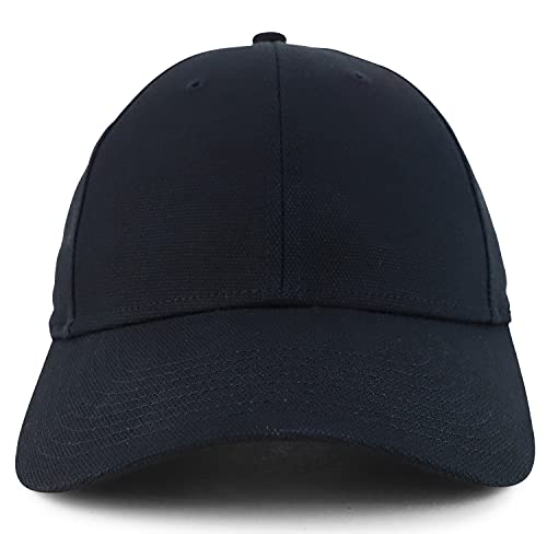Trendy Apparel Shop 100% Cotton Canvas Baseball Cap