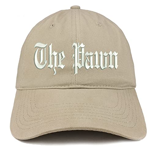 Trendy Apparel Shop The Pawn Old English Low Profile Soft Cotton Baseball Cap