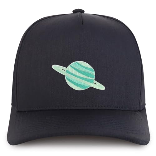 Trendy Apparel Shop Uranus Embroidered Patch Structured 5 Panel Pro Style Baseball Cap