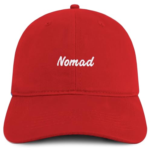 Trendy Apparel Shop Nomad Embroidered Cotton Unstructured Low Profile Dad Hat