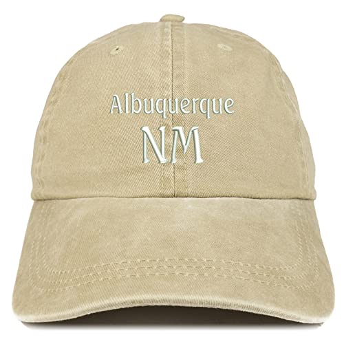 Trendy Apparel Shop Albuquerque NM Embroidered Pigment Dyed Washed Baseball Cap