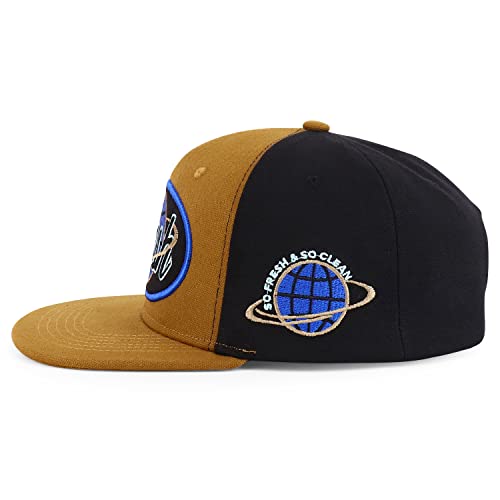 Trendy Apparel Shop Fresh Eatrh Embroidered Flatbill Snapback Cap