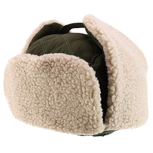 Trendy Apparel Shop XXL Oversized Large Warm Winter Furlined Trooper Cap