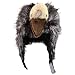 Trendy Apparel Shop Youth Size Kid's Animal Design Trapper Hat with Ear Flaps