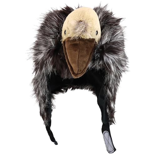 Trendy Apparel Shop Youth Size Kid's Animal Design Trapper Hat with Ear Flaps