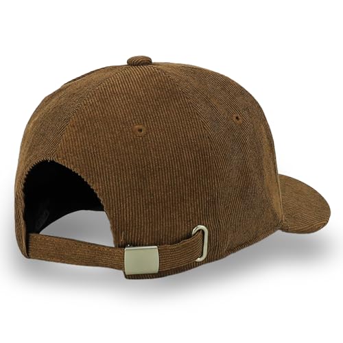 Trendy Apparel Shop Polyester Corduroy Structured Baseball Cap Dad Hat