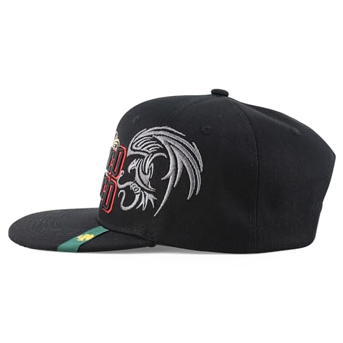 Trendy Apparel Shop Mexico Eagle Embroidered Flatbill Snapback Cap