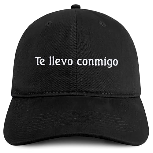 Trendy Apparel Shop Te llevo conmigo Embroidered Cotton Low Profile Dad Hat