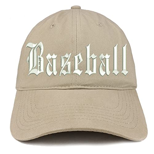 Trendy Apparel Shop Old English Baseball Low Profile Soft Cotton Baseball Cap