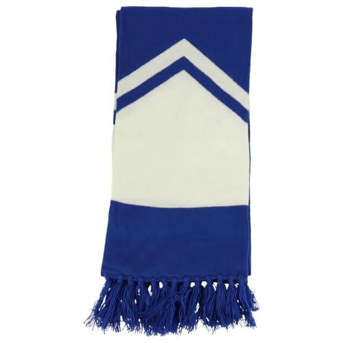 Trendy Apparel Shop Double Layer Knit Gameday Two Tone Scarf