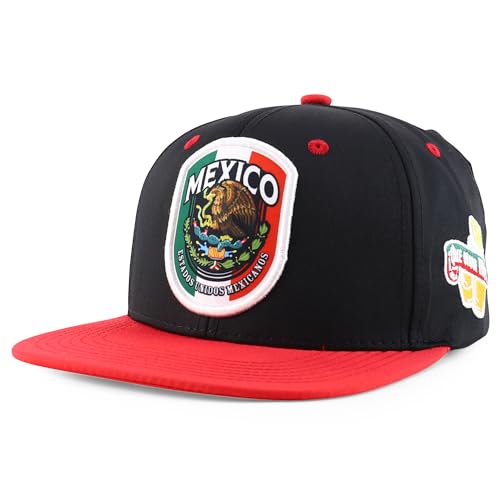 BSC-FLAT-MEX-BLK-RED