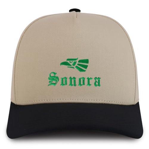 Trendy Apparel Shop Sonora State of Mexico Embroidered 5 Panel Structured Baseball Cap