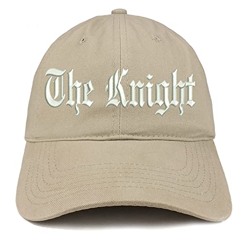 Trendy Apparel Shop The Knight Old English Low Profile Soft Cotton Baseball Cap