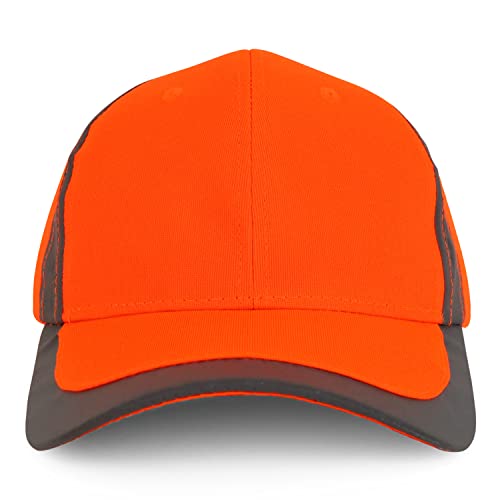 Trendy Apparel Shop High Visibility Reflective Accent Safety Baseball Cap