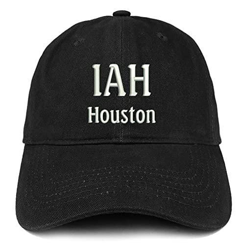 Trendy Apparel Shop IAH Houston Low Profile Soft Cotton Baseball Cap