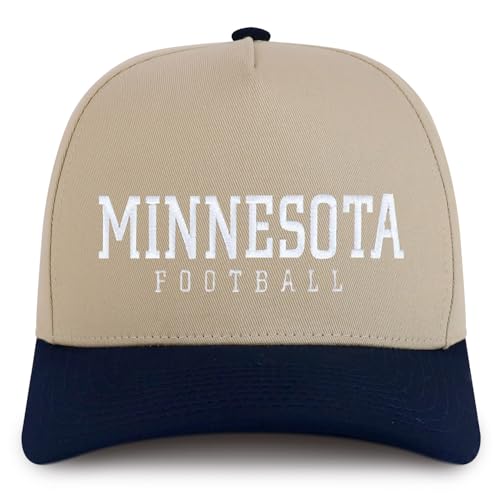 Trendy Apparel Shop Minnesota Embroidered 5 Panel Structured Baseball Cap