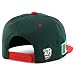 Trendy Apparel Shop Mexico Guadalupe Embroidered Flat Bill Snapback Cap
