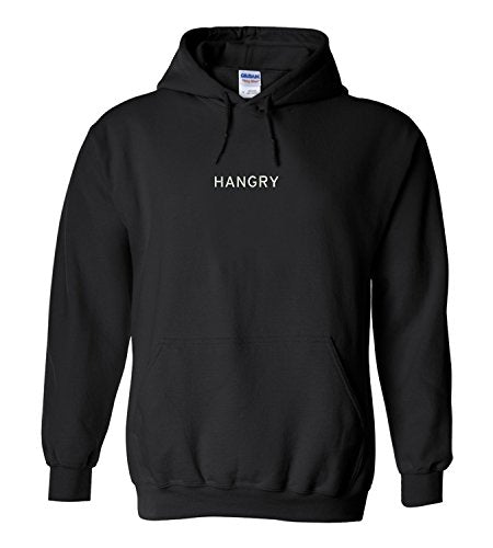 Trendy Apparel Shop Hangry Embroidered Heavy Blend Hoodie