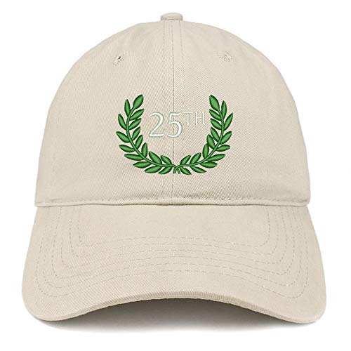 Trendy Apparel Shop 25th Anniversary Embroidered Unstructured Cotton Dad Hat