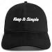 Trendy Apparel Shop Keep It Simple Embroidered Cotton Unstructured Low Profile Dad Hat